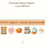 Cliparts Otoño Kawaii