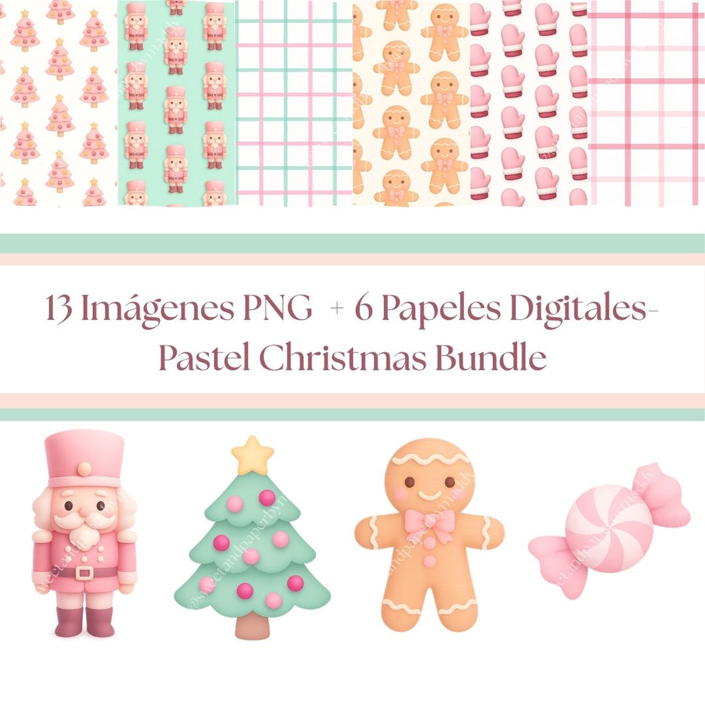 Cliparts Navidad Rosa