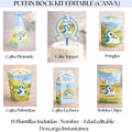 Kit Editable de Canva Puffin Rock