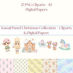 Cliparts Navidad Pastel