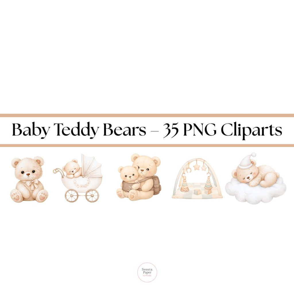 Cliparts Baby Teddy Bears