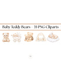 Cliparts Baby Teddy Bears