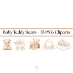 Cliparts Baby Teddy Bears