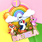 Cake topper Puffin Rock