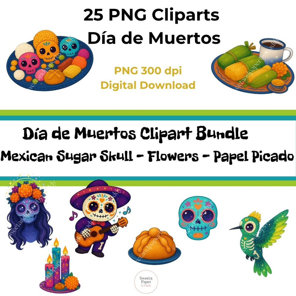 Cliparts Día de los muertos
