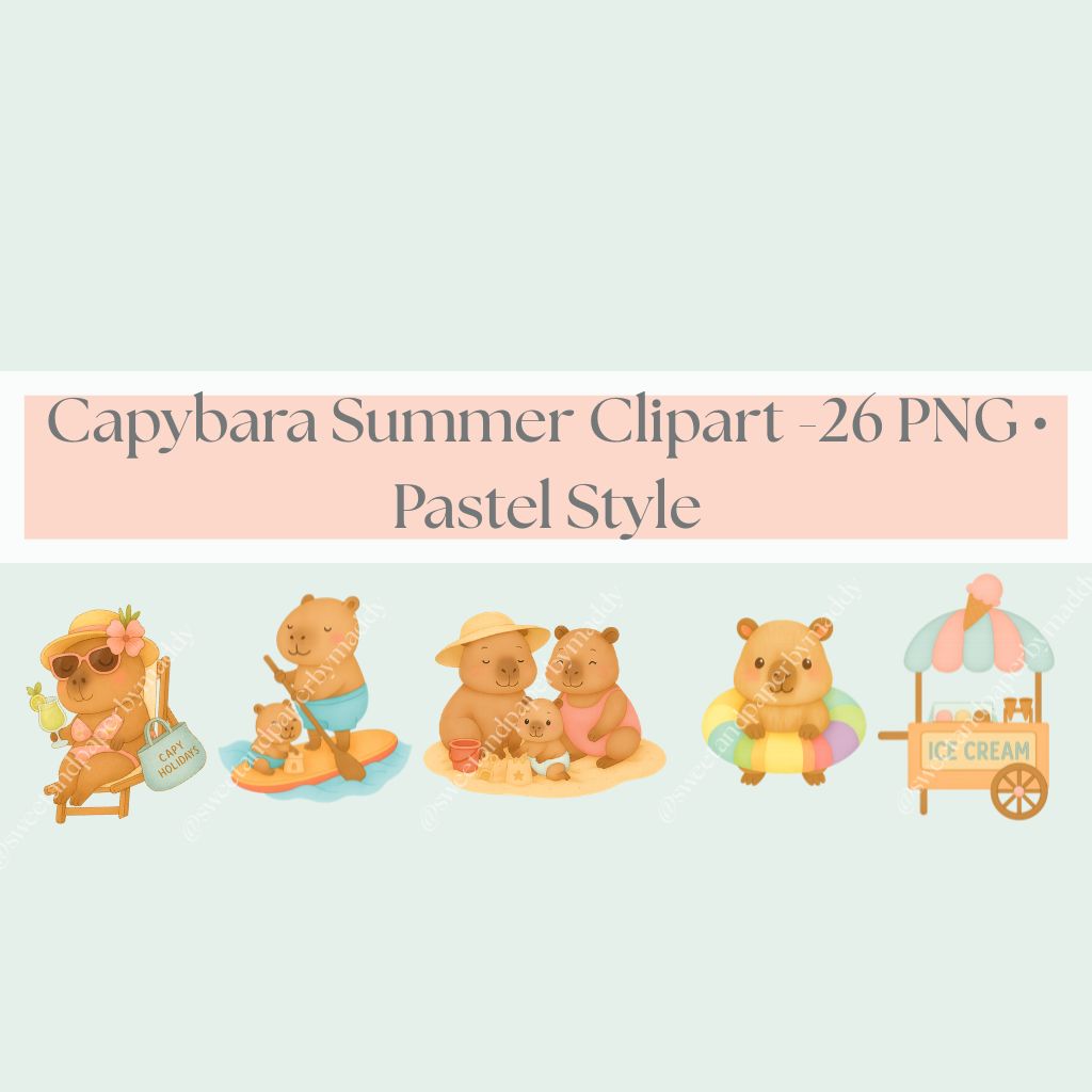 Cliparts Capibara