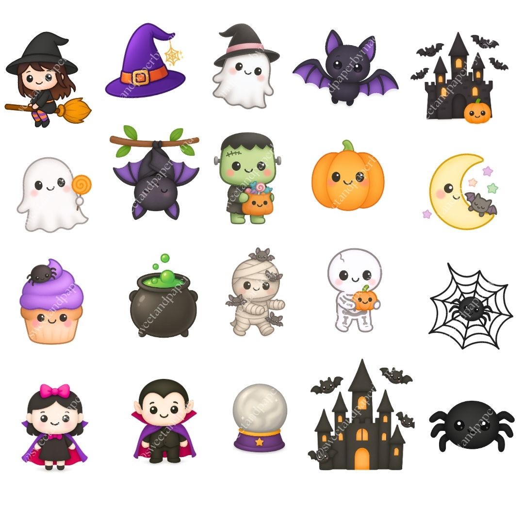 Cliparts Halloween Kawaii