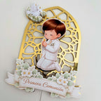 Cake topper Comunión niño