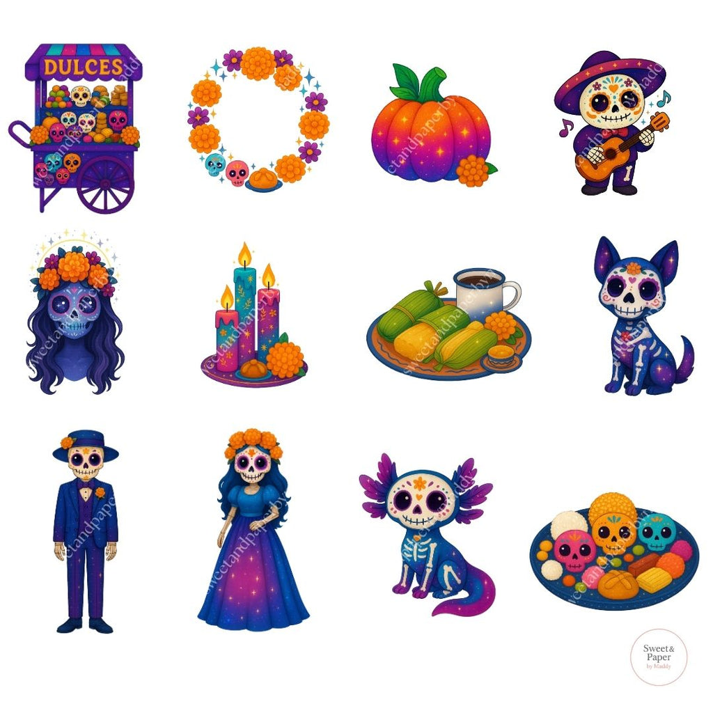 Cliparts Día de los muertos