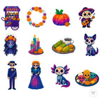 Cliparts Día de los muertos