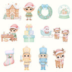 Cliparts Navidad Pastel