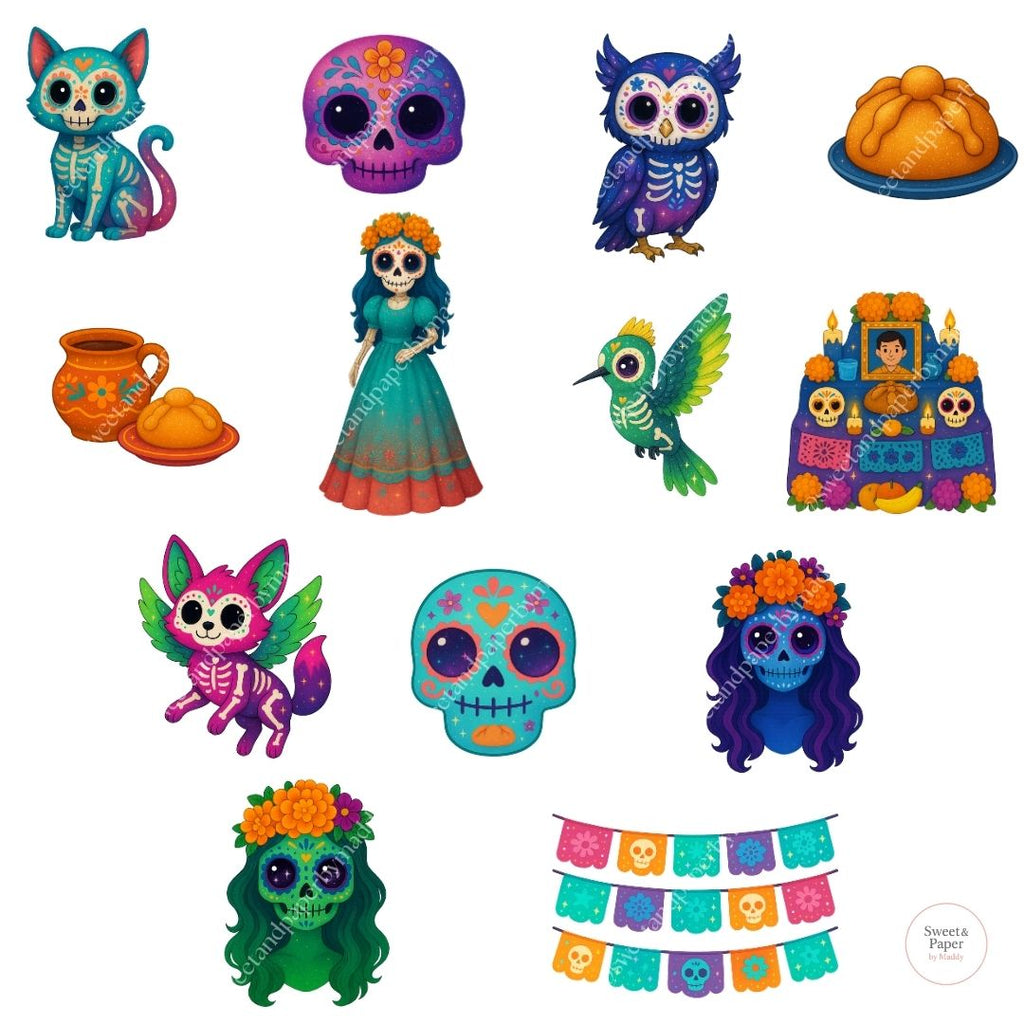 Cliparts Día de los muertos