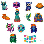 Cliparts Día de los muertos