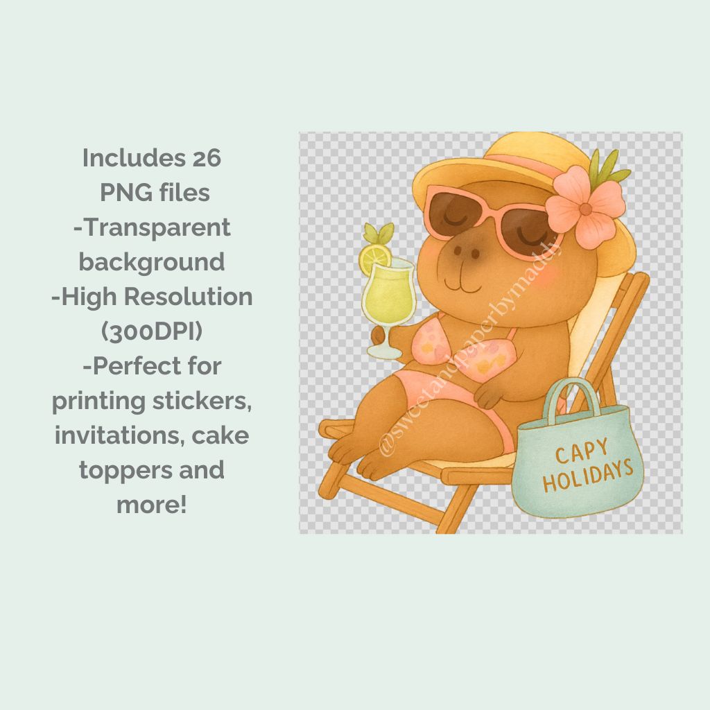 Cliparts Capibara