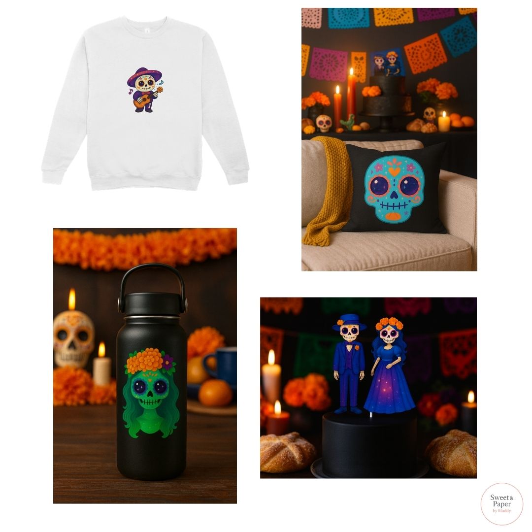 Cliparts Día de los muertos