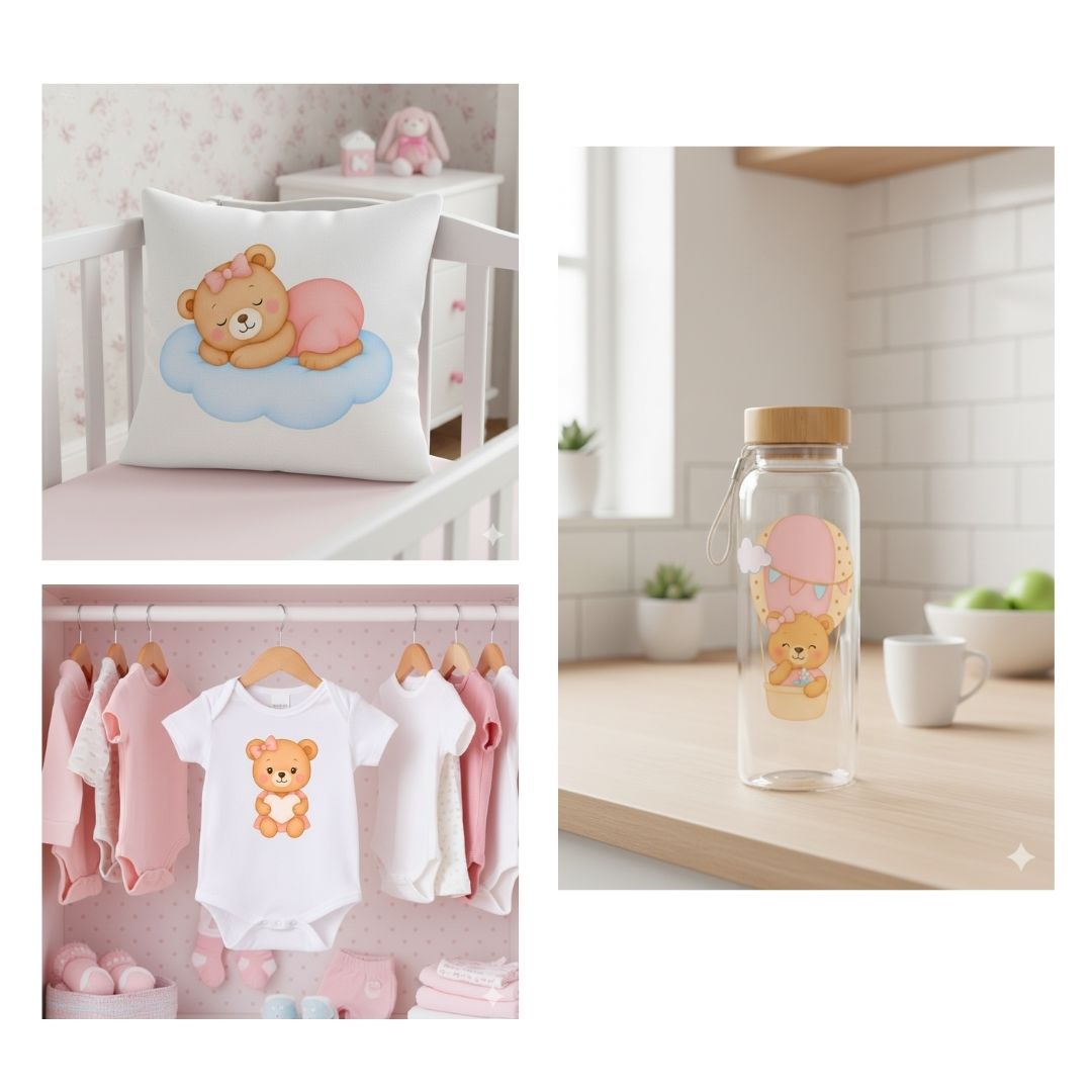 Cliparts Sweet Girl Teddy Bear Dreams