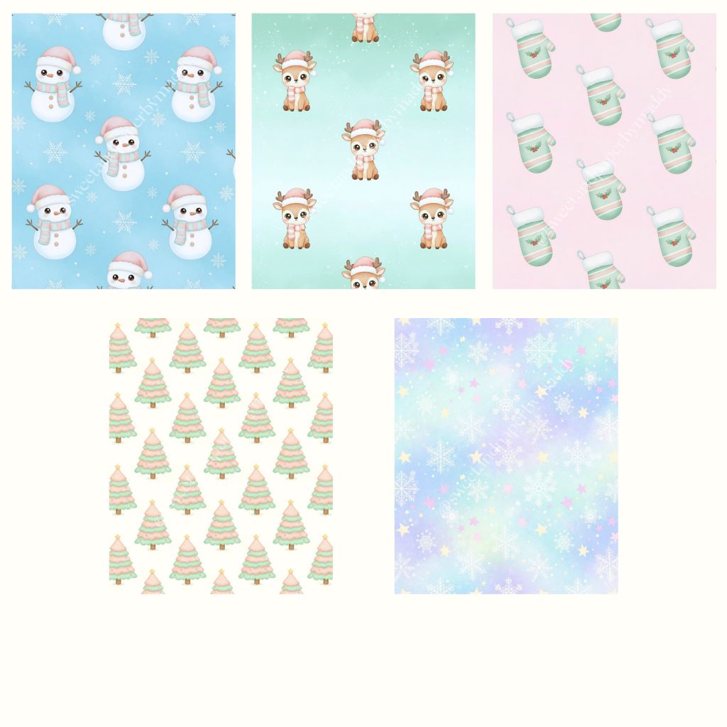 Cliparts Navidad Pastel