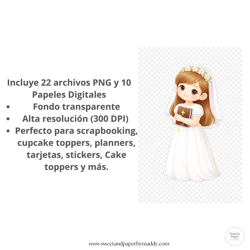 Imágenes Comunión Niña