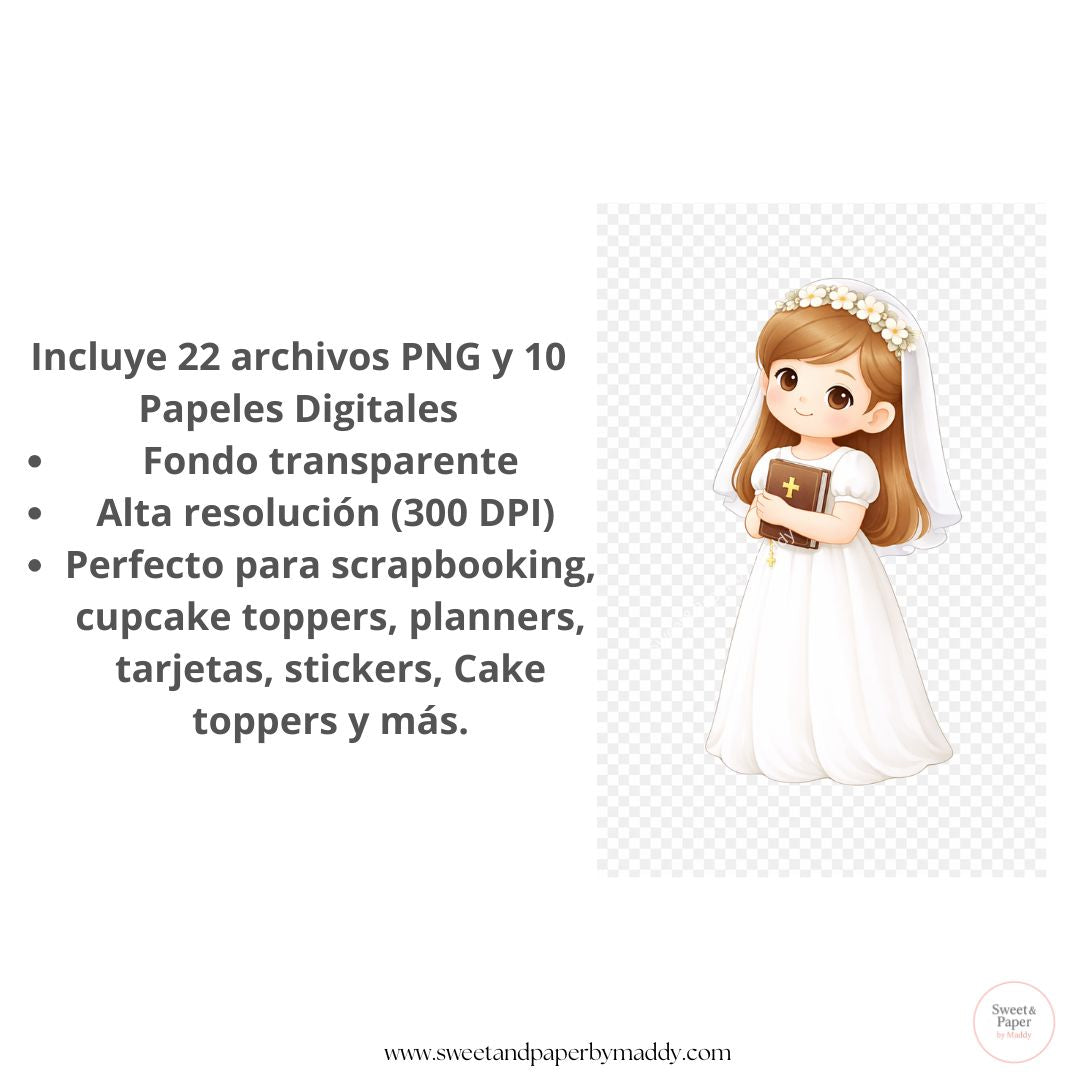 Imágenes Comunión Niña