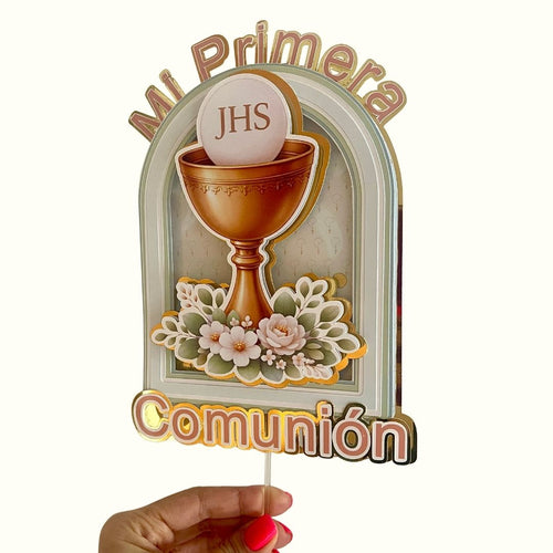 Cake Topper Comunión