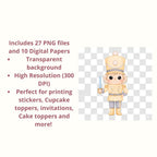 Cliparts Navidad Pastel