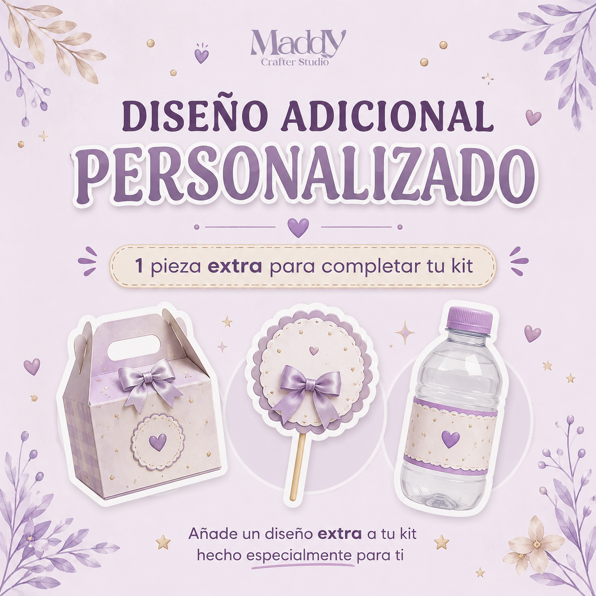 Diseño adicional personalizado – Extra para tu kit