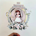 Cake Topper Comunión Niña