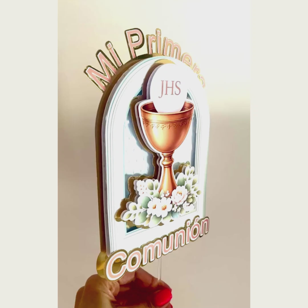 Cake Topper Comunión